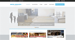 Desktop Screenshot of hotelserenity.net